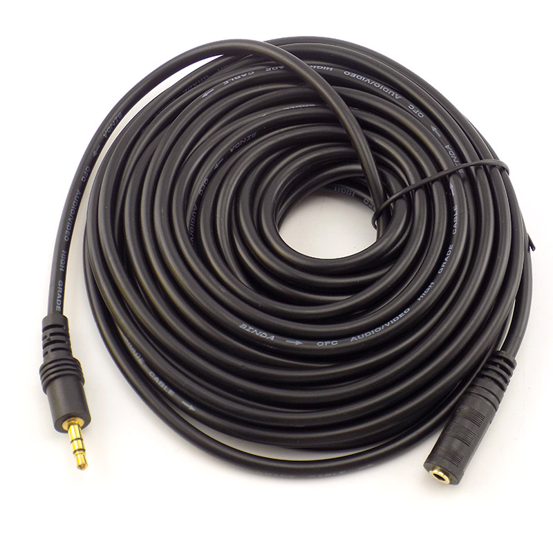 Laptop Accessories Headphones - 1.5/3/5/10M 3.5mm Stereo Man-vrouw Audio Verlengkabel
