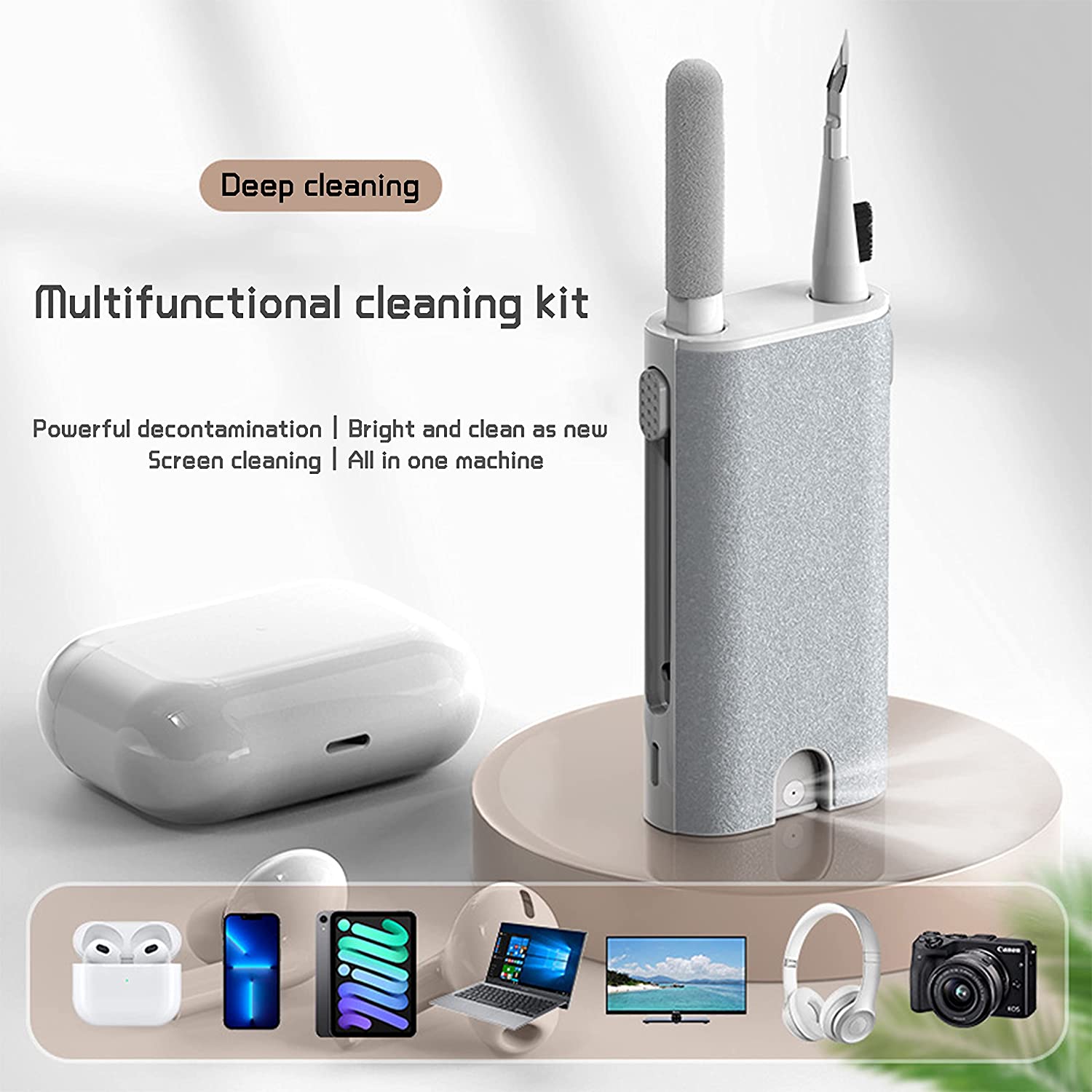 Laptop Accessories Headphones - 5-in-1 oortelefoonreiniger Borstelset Camera Telefoon Tablet