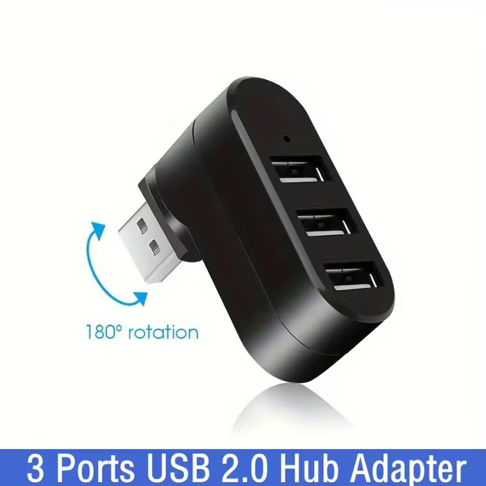 Xiaomi Laptop Accessories - USB 2.0-hub 3 poorten 180 °