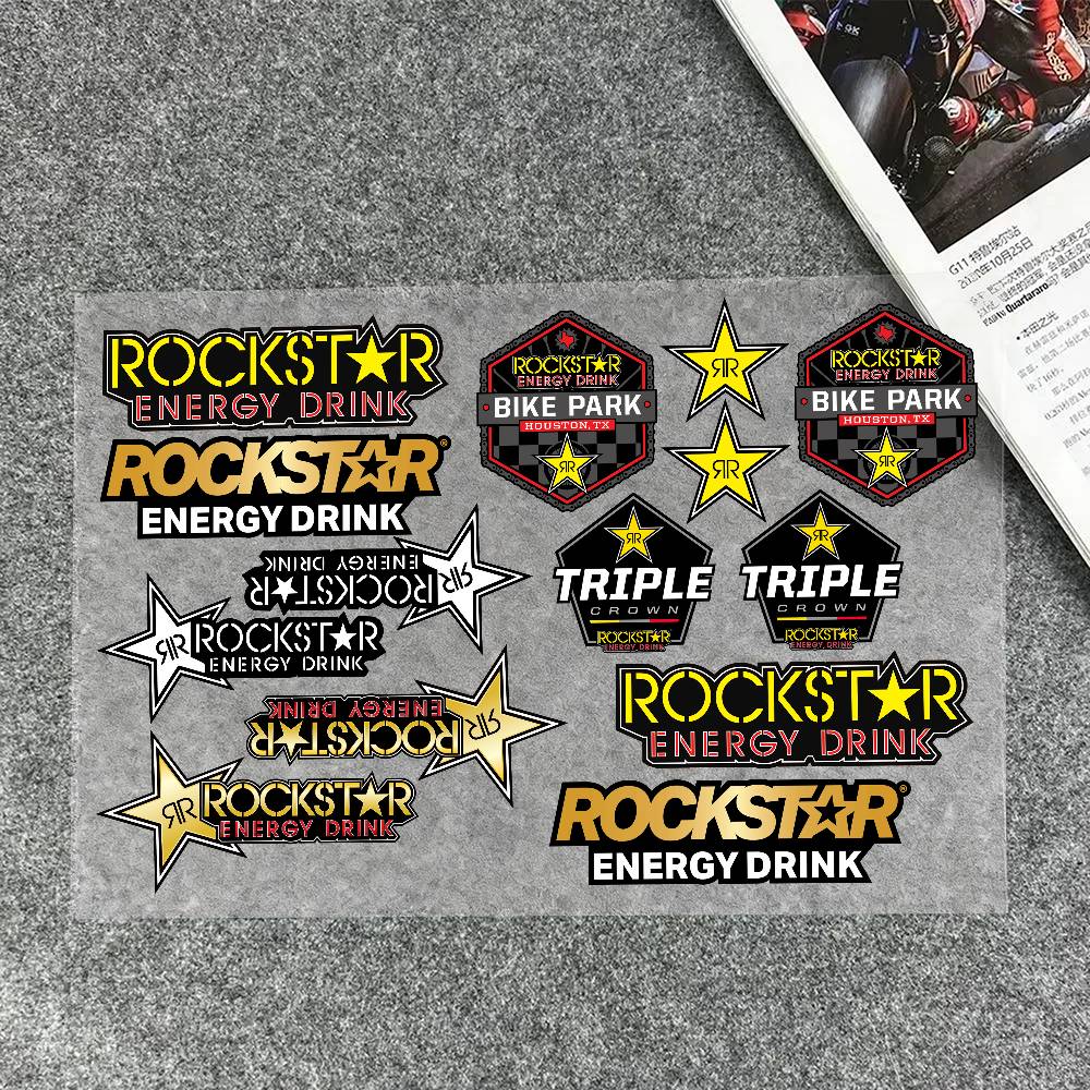Laptop Accessories Ideas - R-Rockstar E-Energy Stickers Moto Sticker Auto