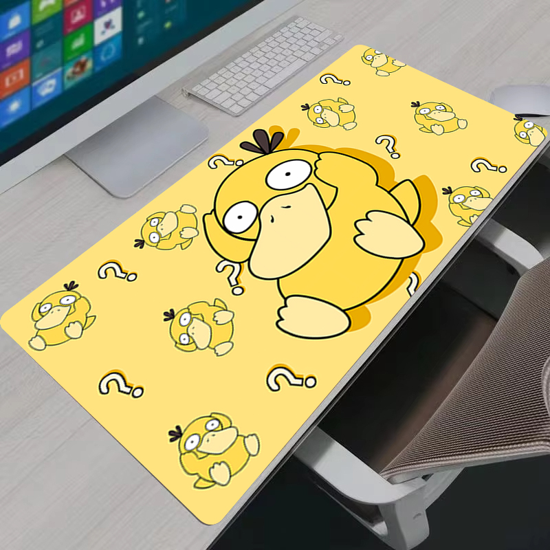 Laptop Accessories Table - Muismat Anime P-Pokemon Psyduck XXL Grote