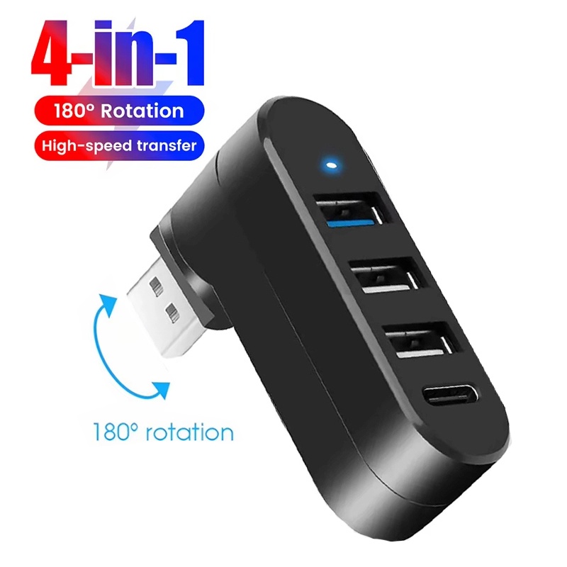 Laptop Accessories Usb - 4-poorts Multi USB 2.0 HUB Mini