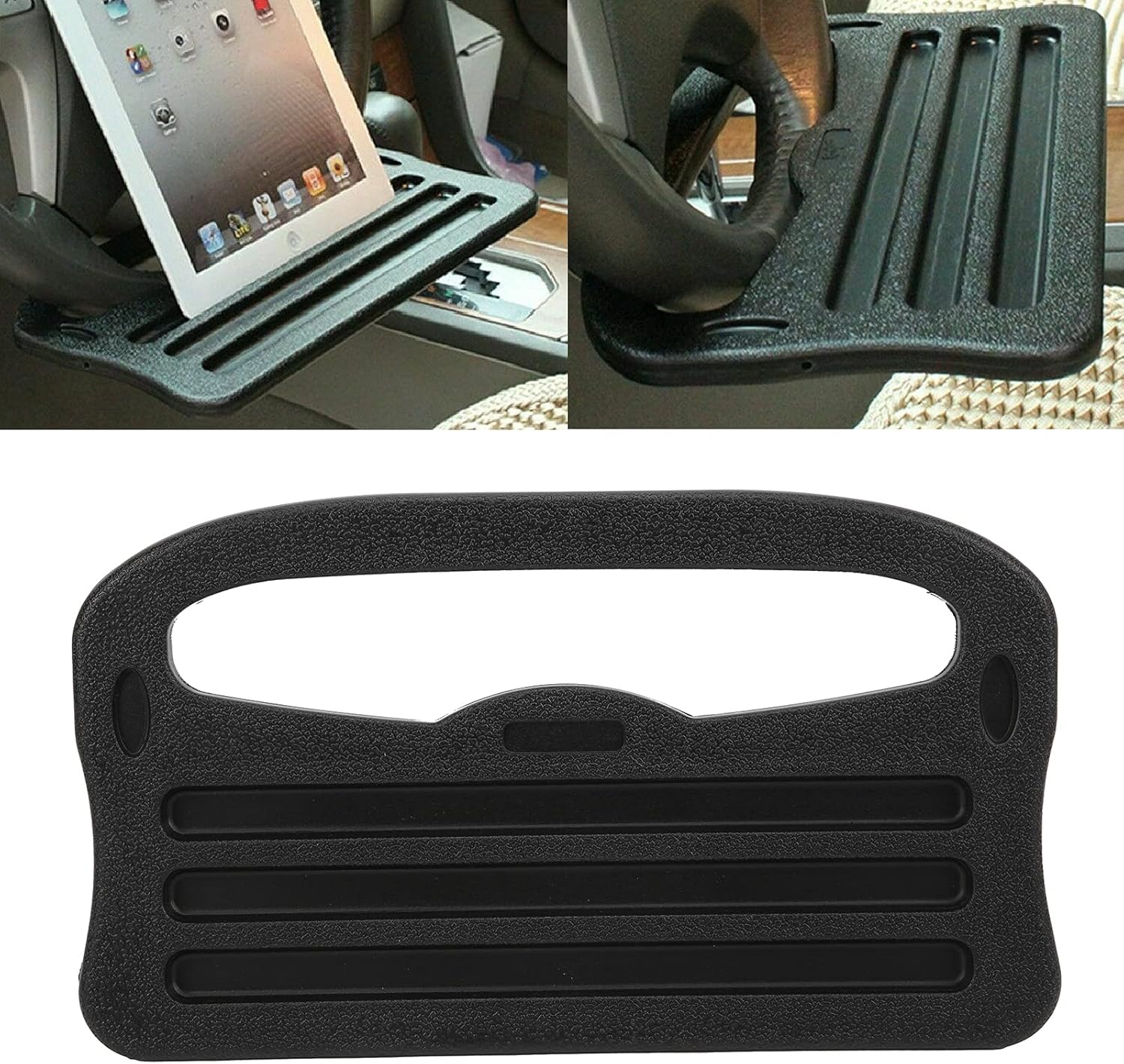 Laptop Accessories Table - 2in1 autostuurwielbak auto-interieur opbergorganisator accessoires voor