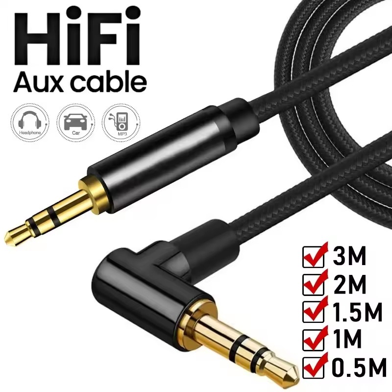 Laptop Accessories Headphones - AUX-kabel 3.5mm jack audiokabel mannelijk naar