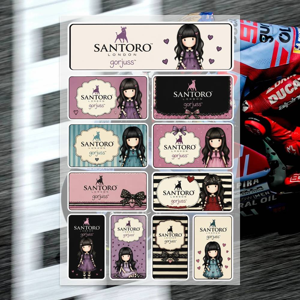 Laptop Accessories Sa - SA-ntoro Gorjuss Stickers Moto Sticker Auto