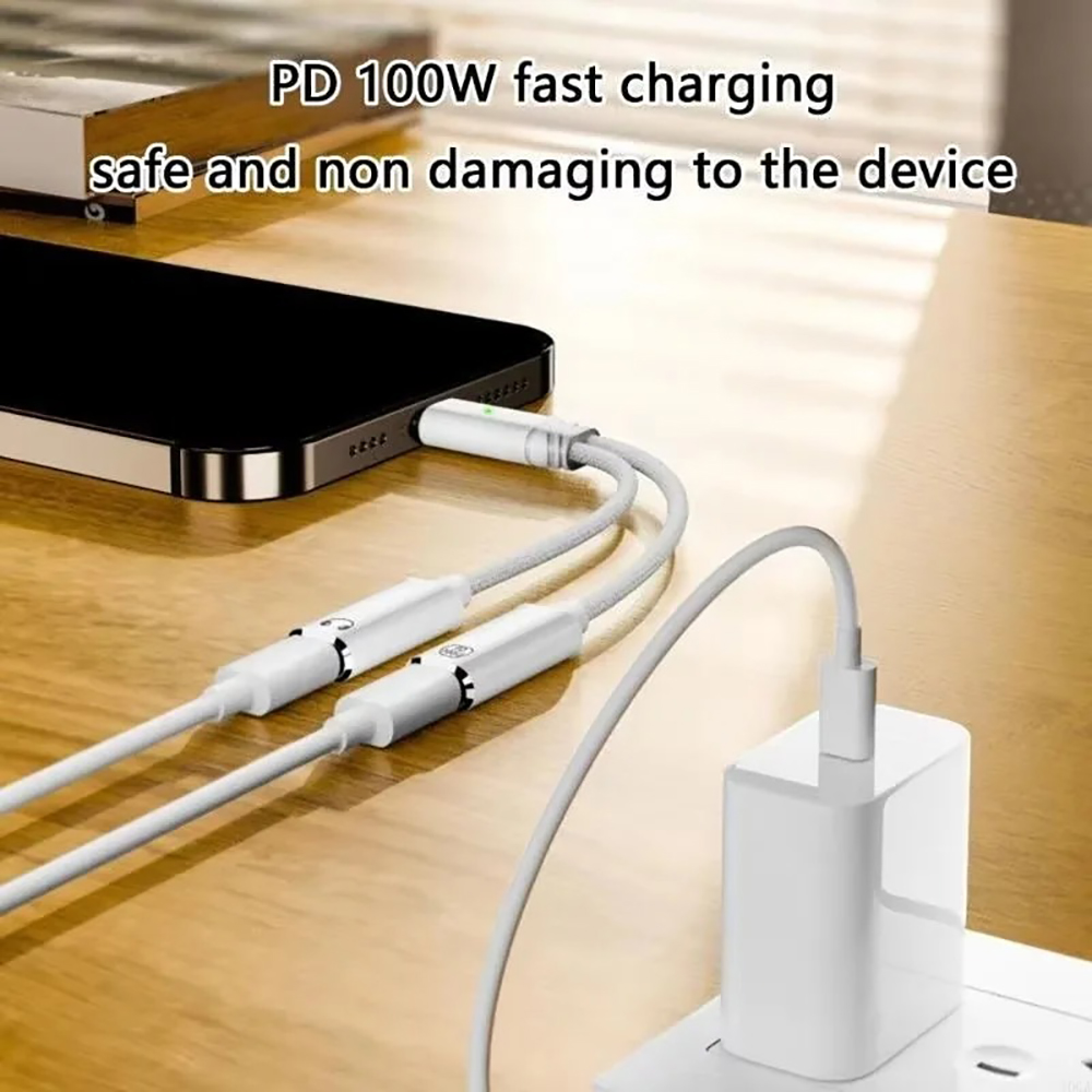 USB C Splitter 2 in 1 hoofdtel - Laptop Accessories Usb recensie en prijs