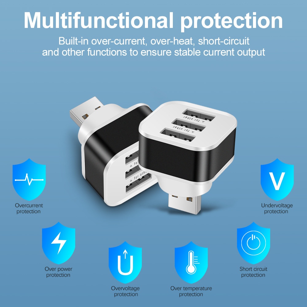 3-poorts USB-sleuvenadapter US - Laptop Accessories Usb recensie en prijs