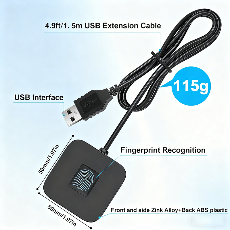 USB-vingerafdruklezer Onderste - Fingerprint Reader Usb recensie en prijs