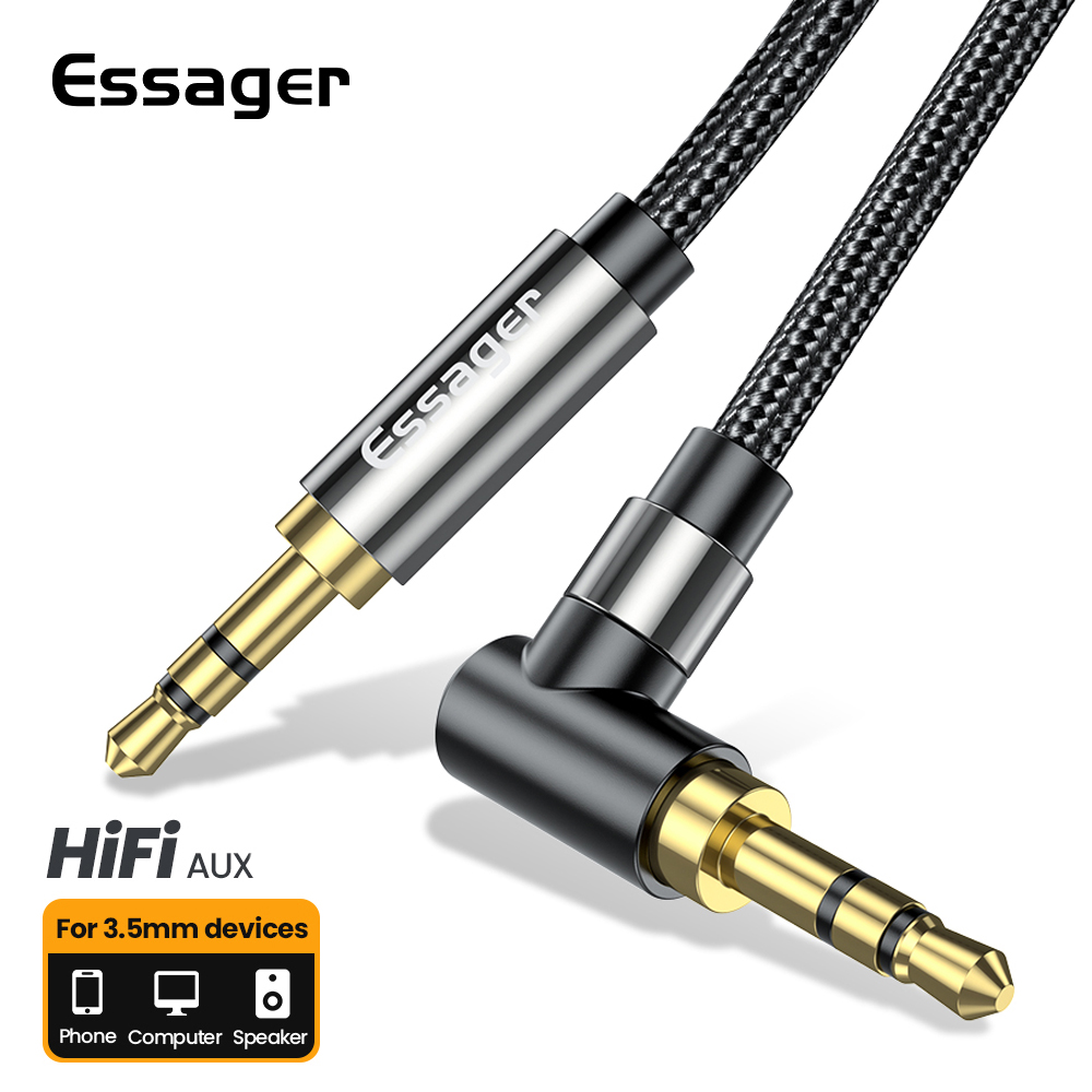 Essager Aux Verlengkabel 3.5mm - Laptop Accessories Headphones recensie en prijs