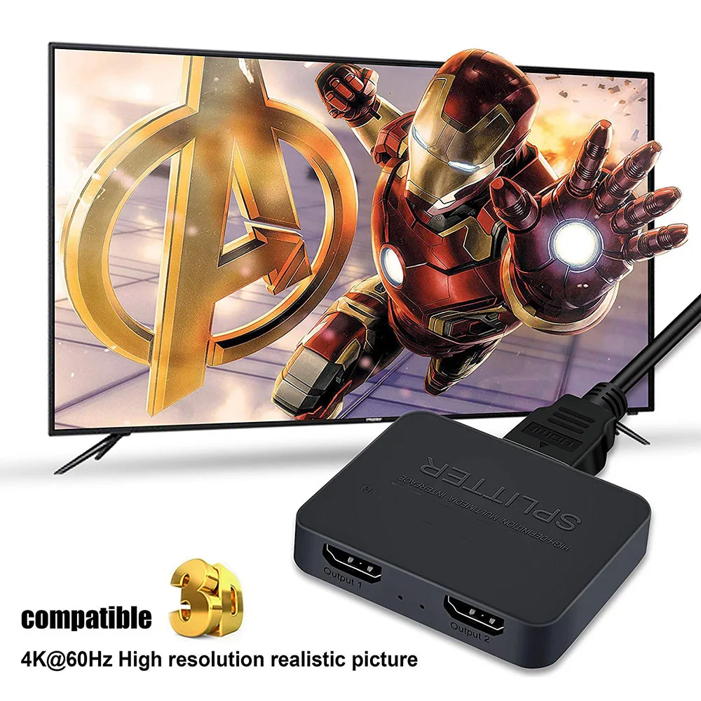 1-in-2-Out 4K Switch Video HDM - Laptop Accessories Distributor recensie en prijs