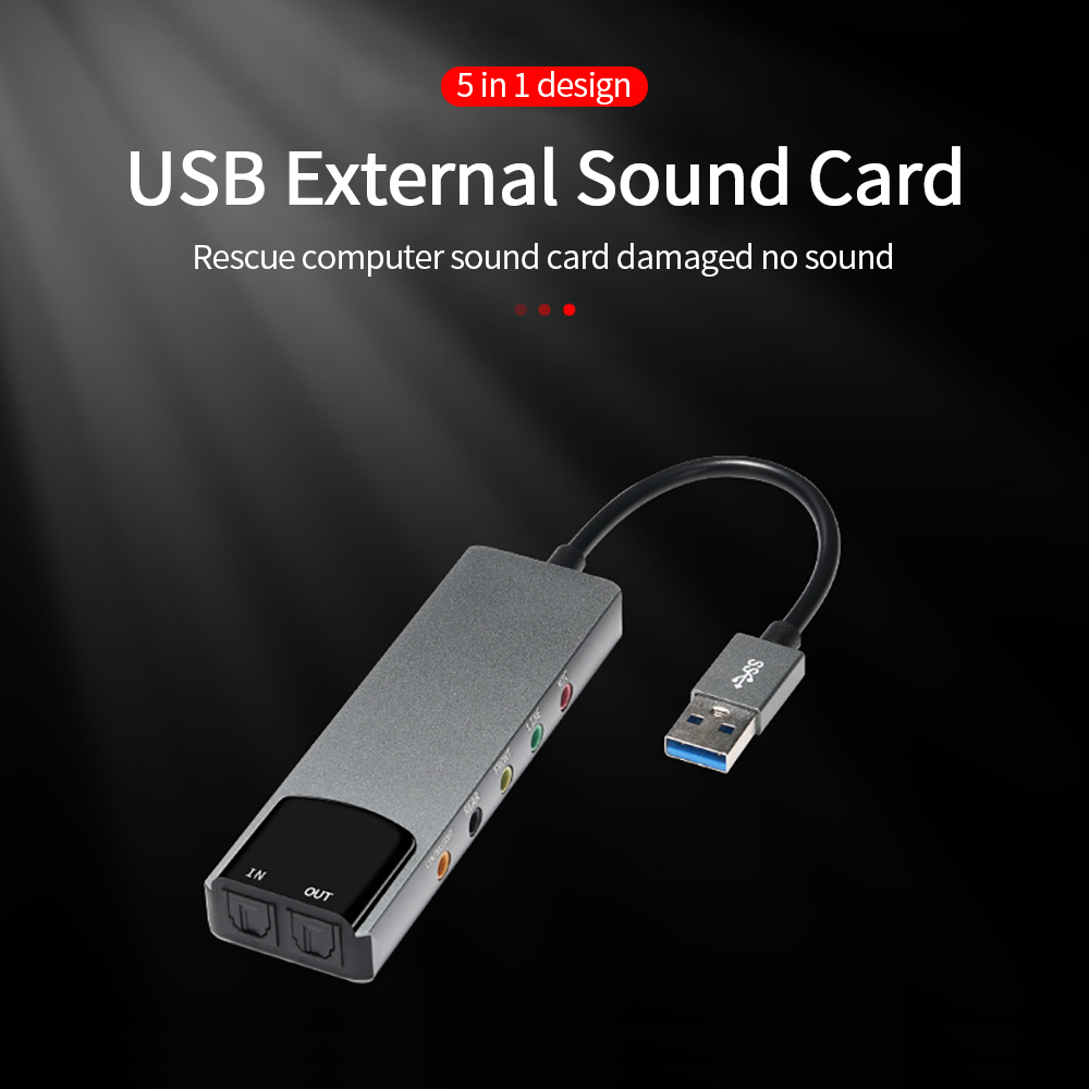 Externe USB optische geluidska - Laptop Accessories Headphones recensie en prijs