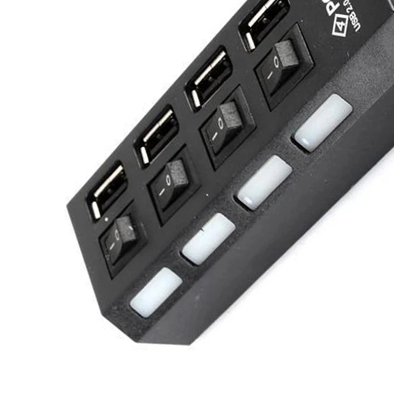 4-poorts USB 2.0 hub-uitbreidi - Laptop Accessories Usb recensie en prijs