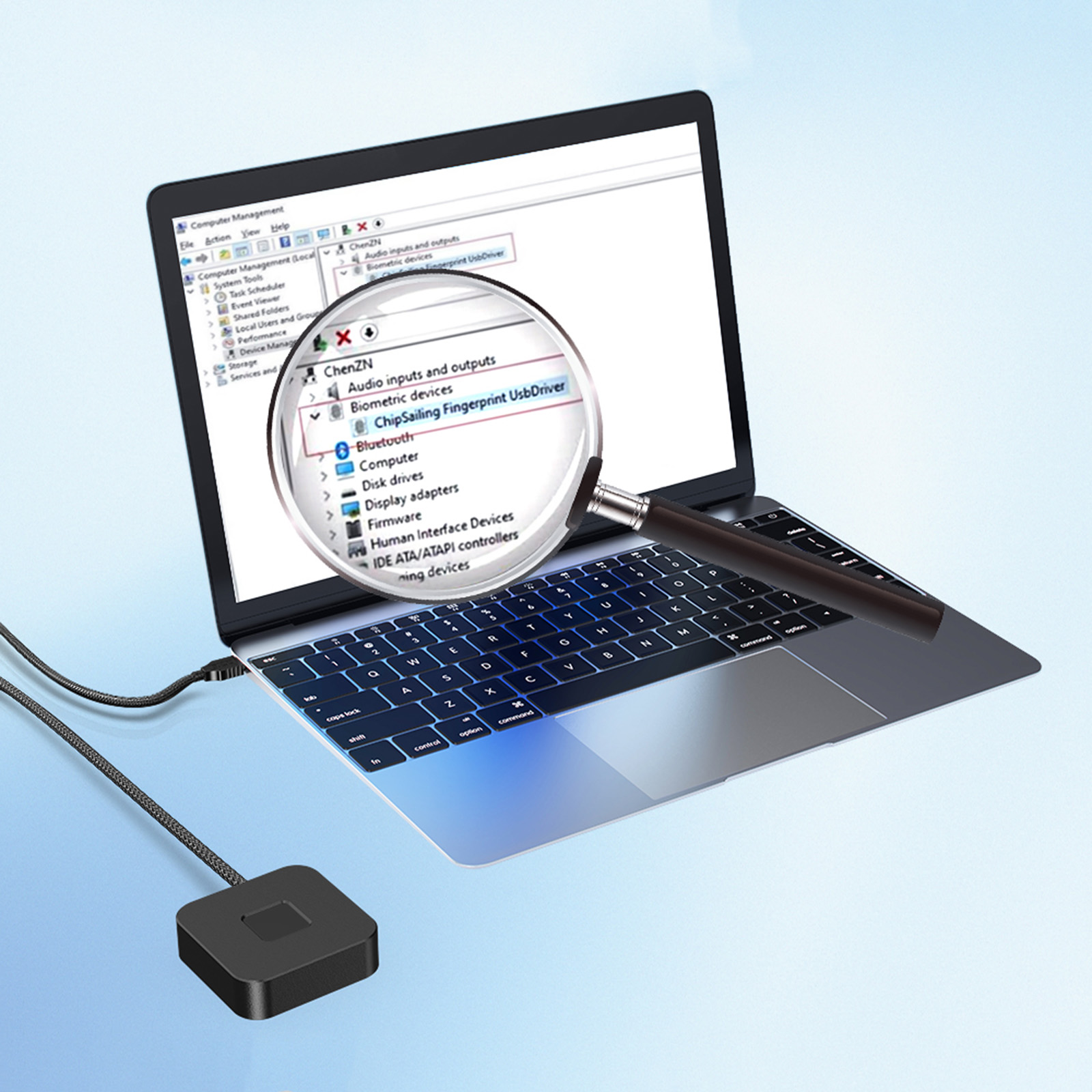 USB-vingerafdruklezer met 1,5  - Fingerprint Reader Usb recensie en prijs
