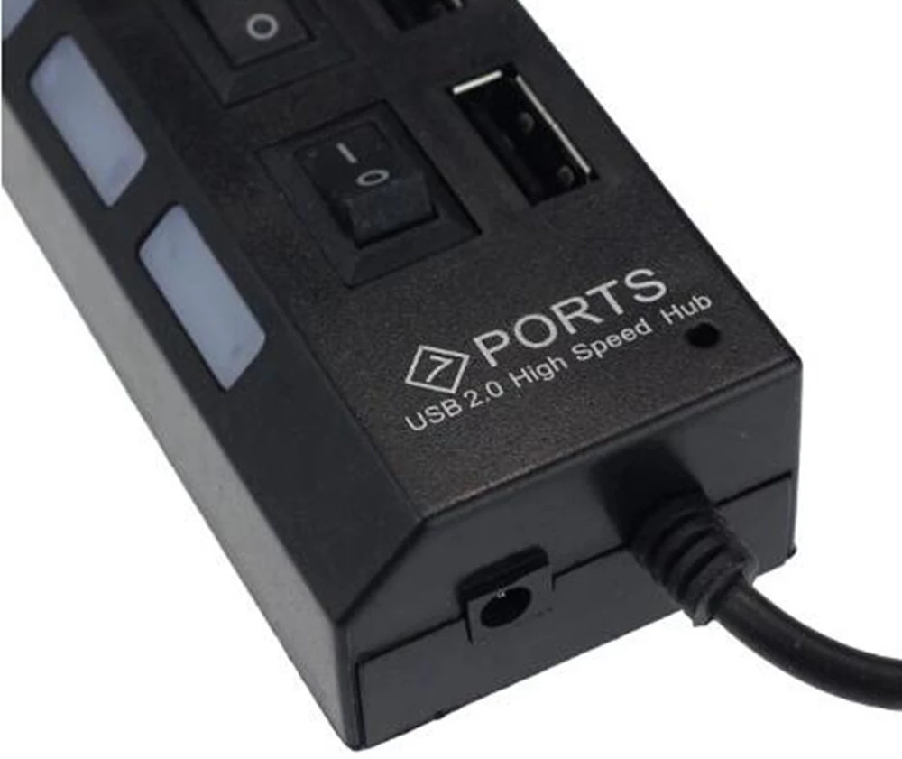 7-poorts USB 2.0 hubsplitter v - Laptop Accessories Usb recensie en prijs