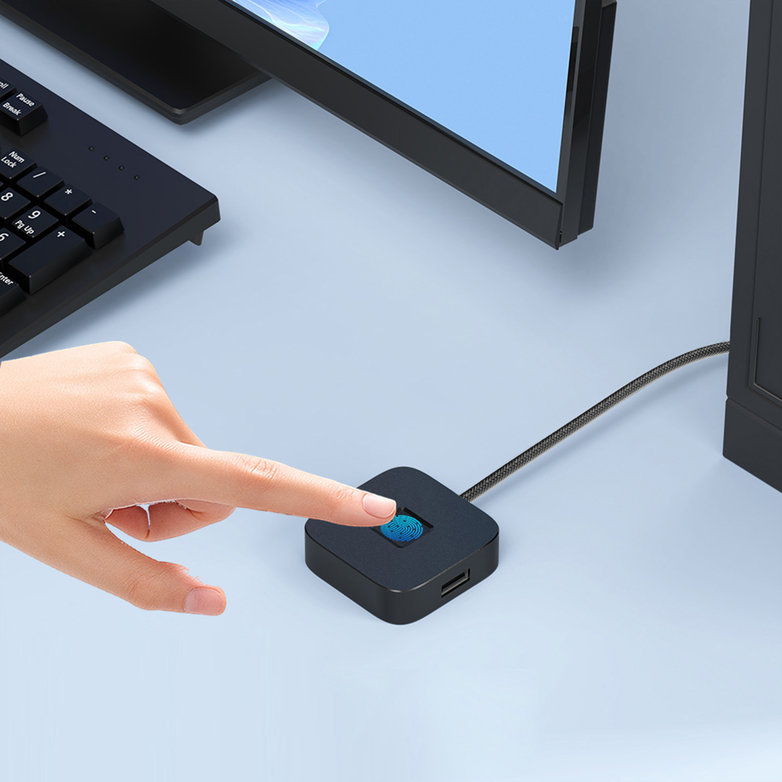 Vingerafdrukscanner met USB-hu - Fingerprint Reader Usb recensie en prijs