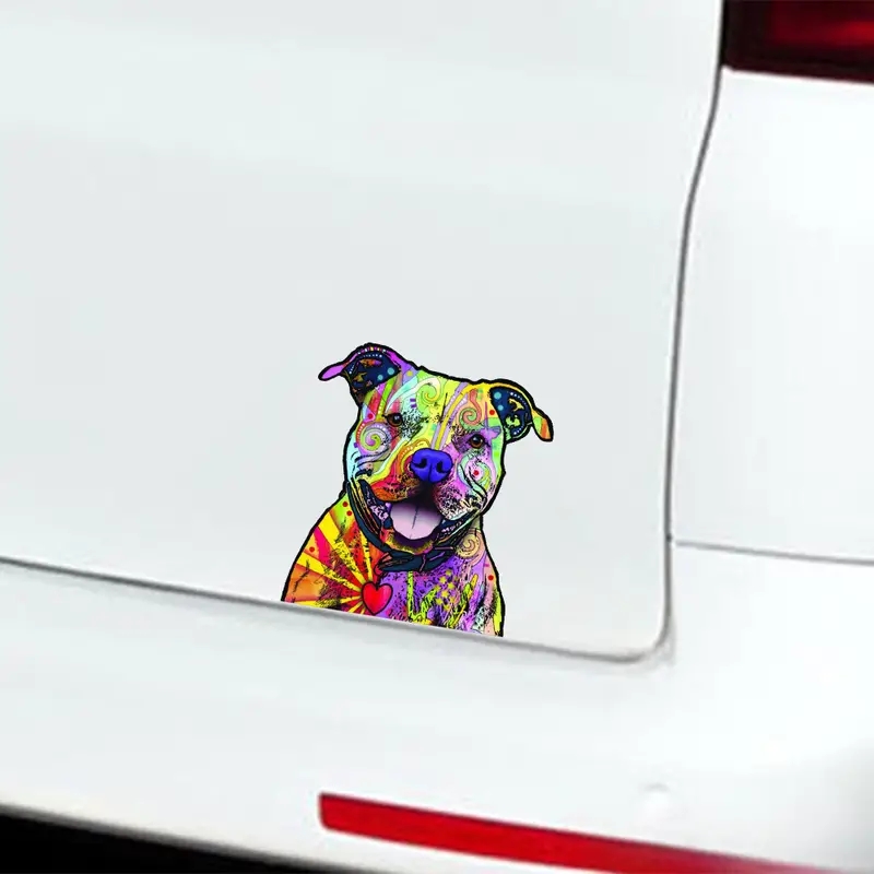 Pitbull Hond Auto Stickers Vin - Laptop Accessories Ideas recensie en prijs