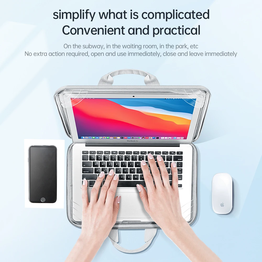 Laptop Briecase Tas Voor 13 14 - Xiaomi Laptop Accessories recensie en prijs