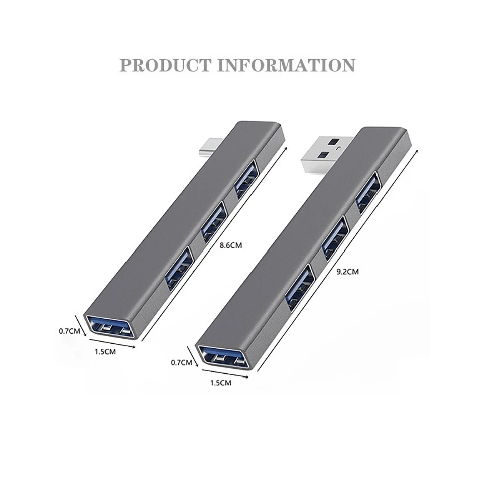 Multi USB Splitter OTG Adapter - Xiaomi Laptop Accessories recensie en prijs