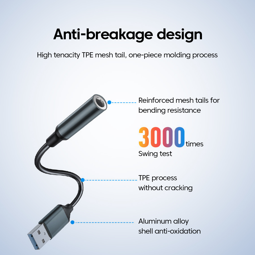 USB naar 3.5mm jack audio adap - Laptop Accessories Headphones recensie en prijs