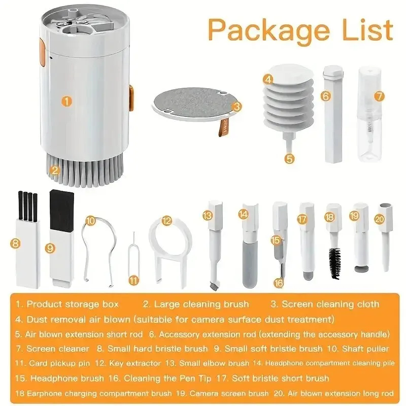 20-in-1 digitale camera Blueto - Laptop Accessories Headphones recensie en prijs