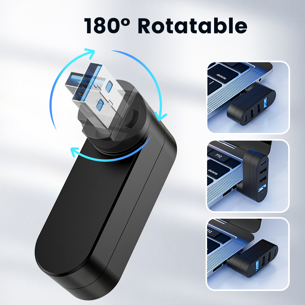 4-poorts Multi USB 2.0 HUB Min - Laptop Accessories Usb recensie en prijs