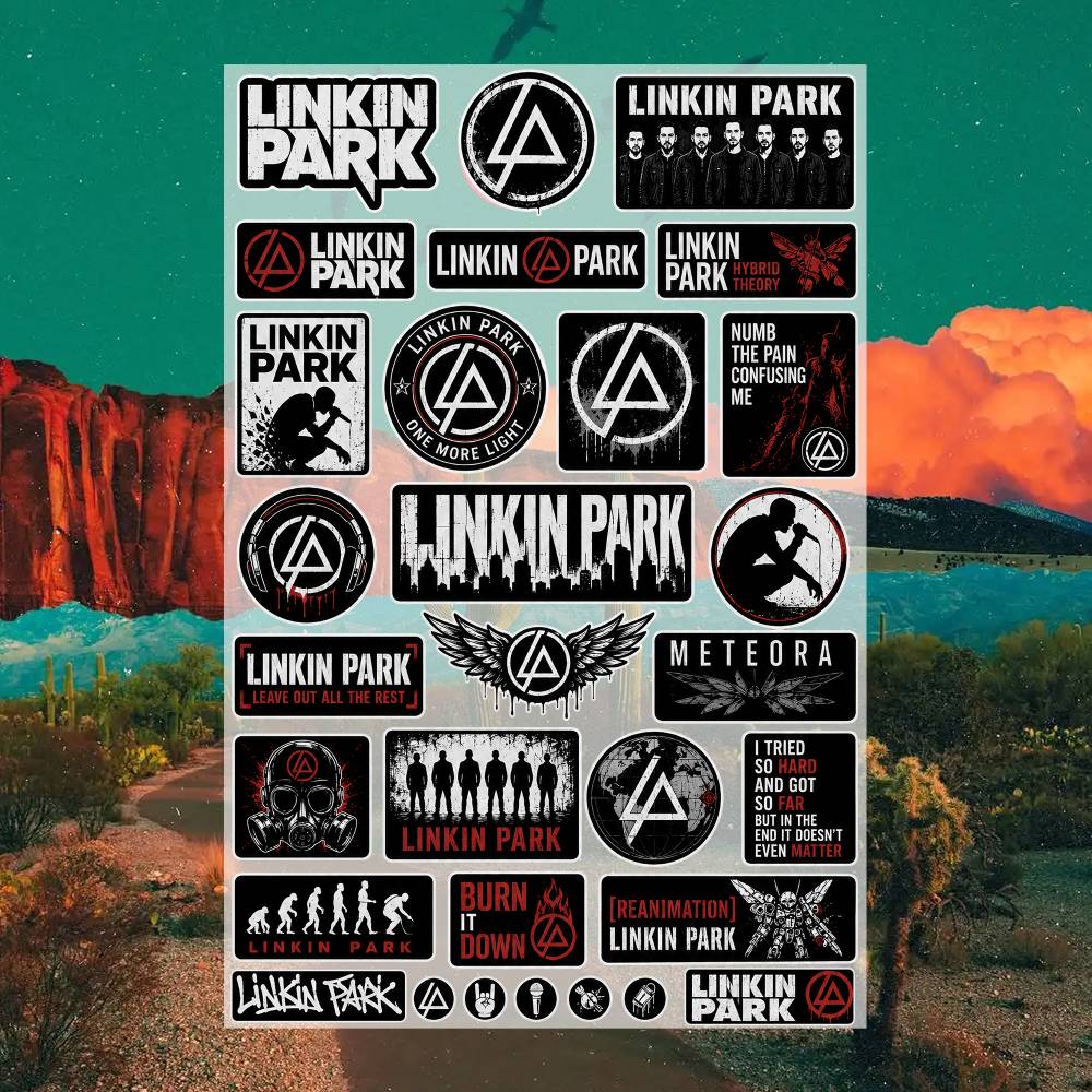 Li-nkin P-ark Stickers Moto St - Laptop Accessories Ideas recensie en prijs