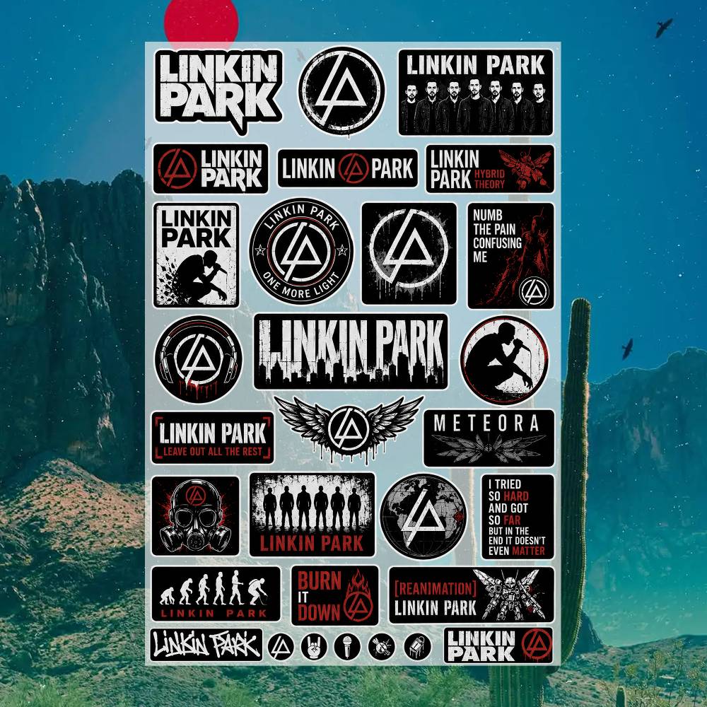 Li-nkin P-ark Stickers Moto St - Laptop Accessories Ideas recensie en prijs
