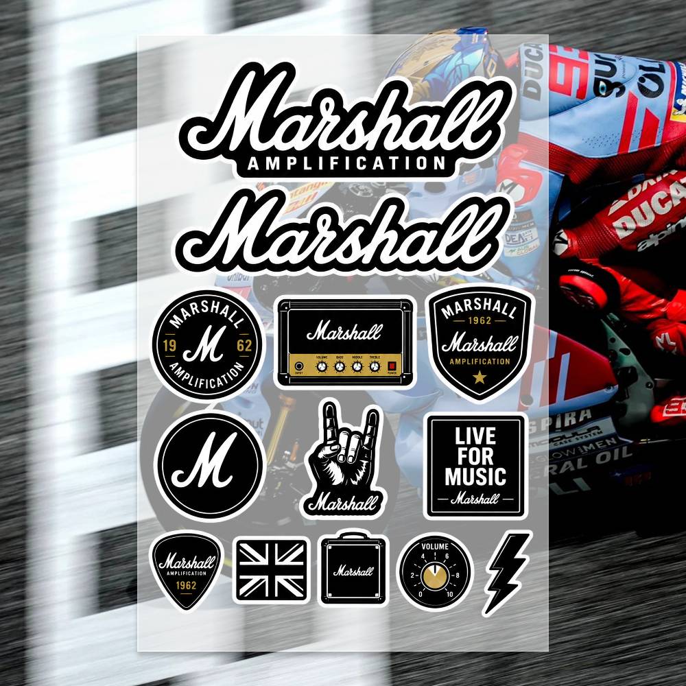 M-arshall Stickers Moto Sticke - Laptop Accessories Ideas recensie en prijs
