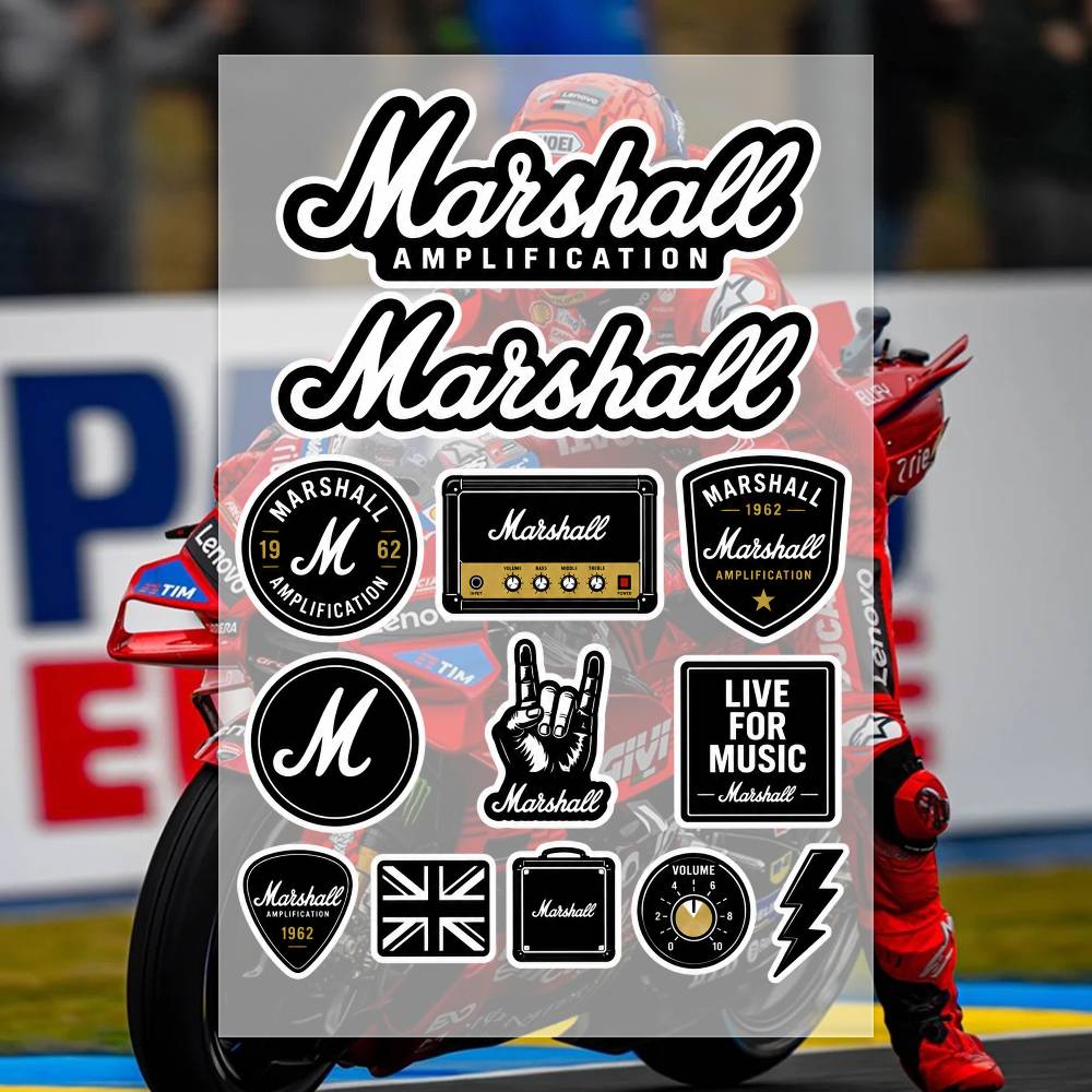 M-arshall Stickers Moto Sticke - Laptop Accessories Ideas recensie en prijs