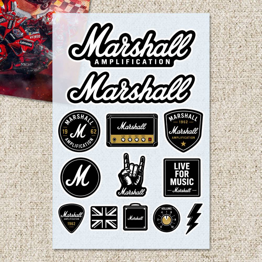 M-arshall Stickers Moto Sticke - Laptop Accessories Ideas recensie en prijs