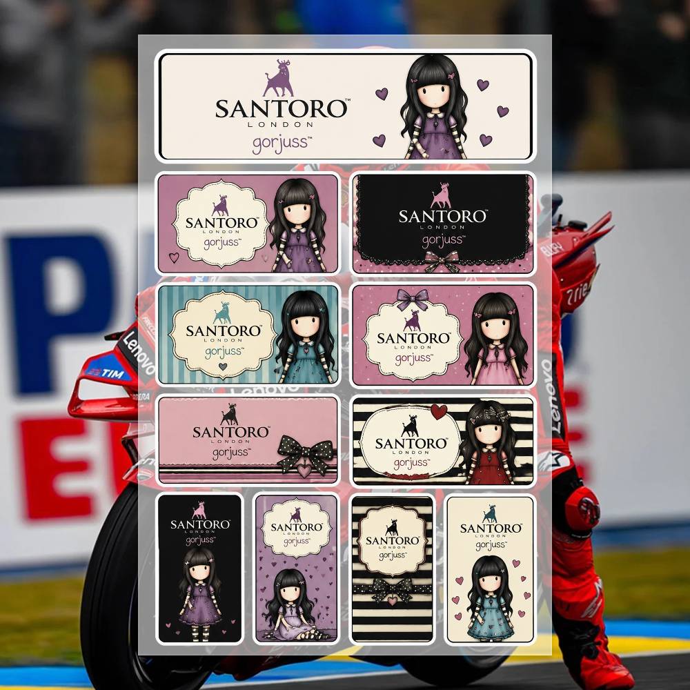 SA-ntoro Gorjuss Stickers Moto - Laptop Accessories Sa recensie en prijs