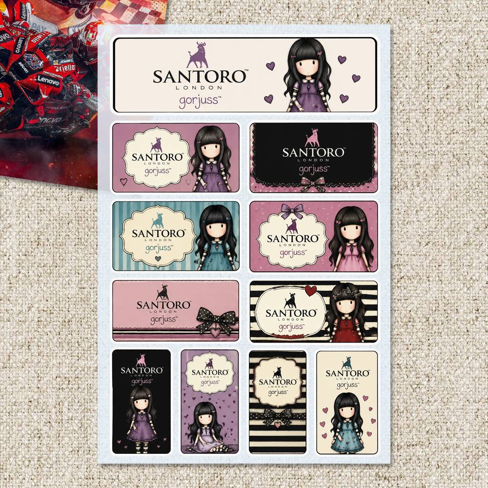 SA-ntoro Gorjuss Stickers Moto - Laptop Accessories Sa recensie en prijs