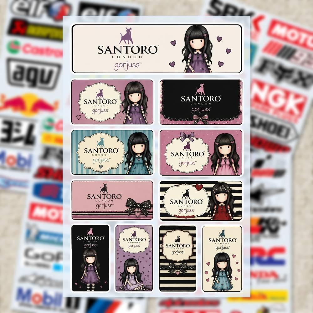 SA-ntoro Gorjuss Stickers Moto - Laptop Accessories Sa recensie en prijs